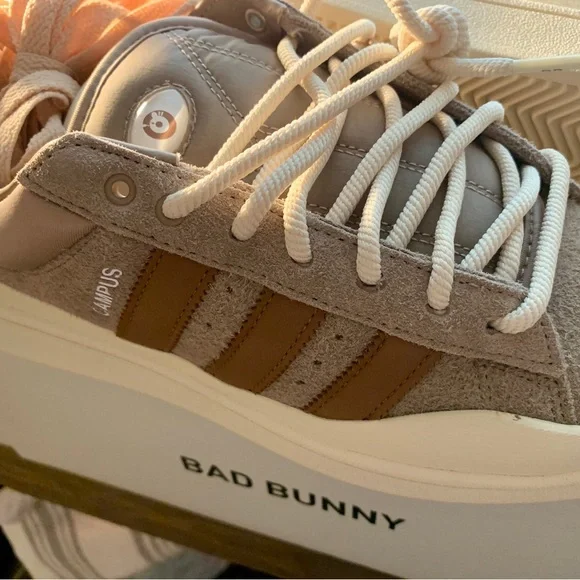🔥🔥Bad Bunny x adidas Campus Brown (Release date 7/29/23) - Picture 2 of 8